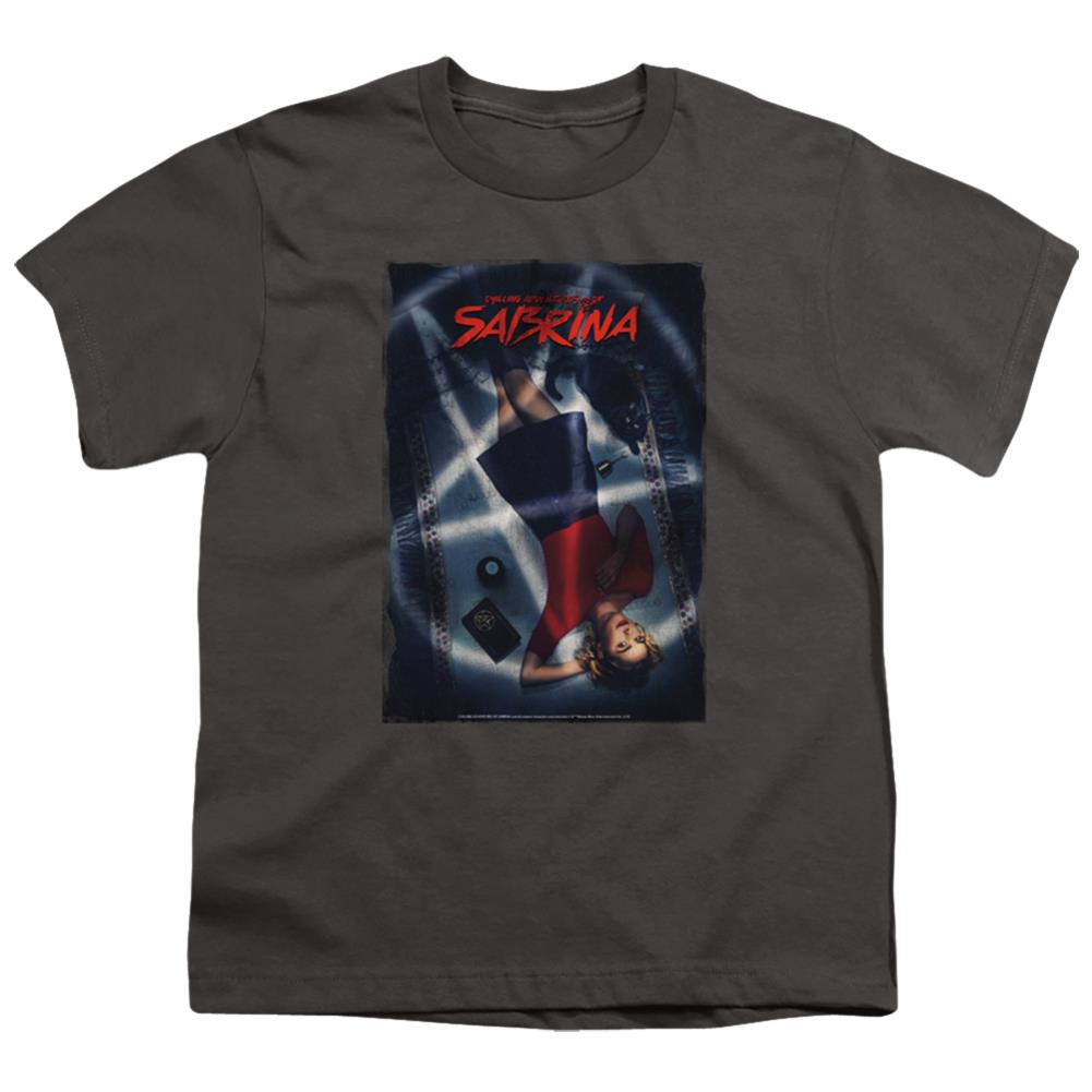 Chilling Adventures Of Sabrina Sabrina Key Art Youth 18/1 100% Cotton Short-Sleeve T-Shirt