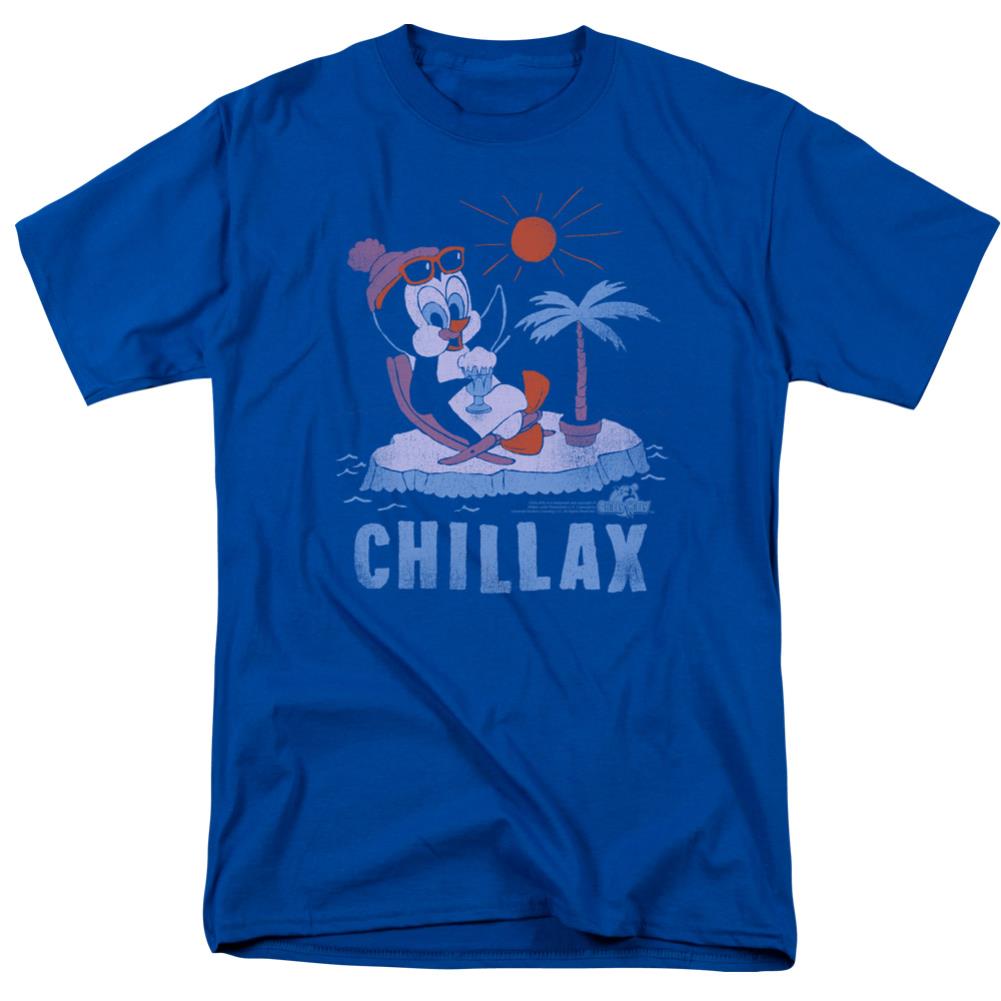 Chilly Willy Chillax Men's 18/1 Cotton Short-Sleeve T-Shirt