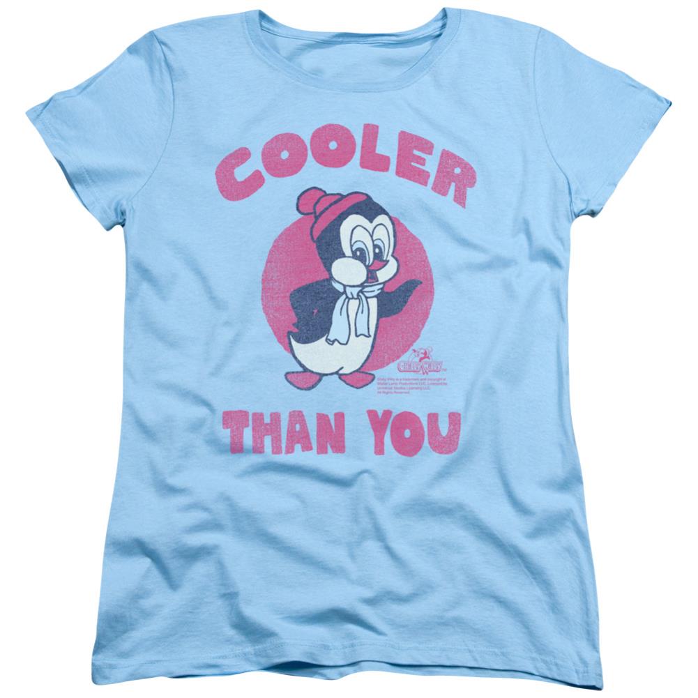 Chilly Willy Cooler Than You Women's 18/1 Cotton Short-Sleeve T-Shirt