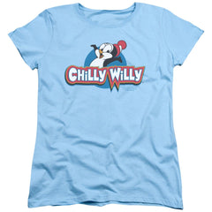 Chilly Willy Logo Women's 18/1 Cotton Short-Sleeve T-Shirt