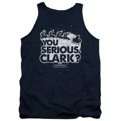 Christmas Vacation You Serious Clark Men's 18/1 Cotton Tank Top