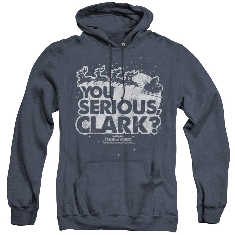 Christmas Vacation You Serious Clark Men's Pull-Over Hoodie