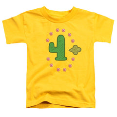 Clarence Freedom Cactus Toddler 18/1 Cotton Short-Sleeve T-Shirt