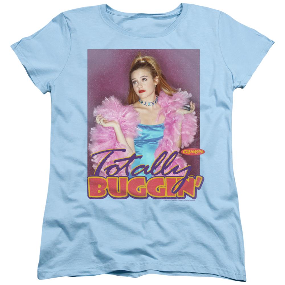 ClueleShort-Sleeve T-Shirtotally Buggin Women's 18/1 Cotton Short-Sleeve T-Shirt