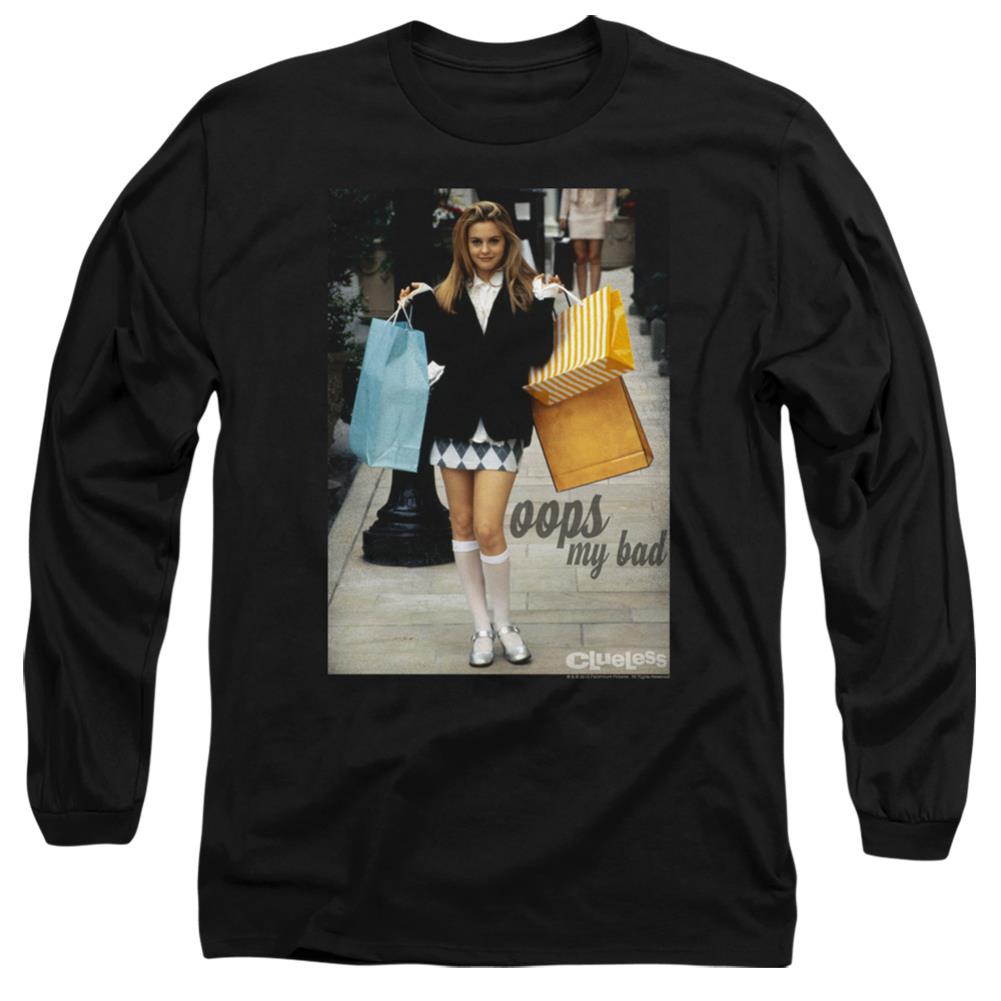 Clueless Oops My Bad Men's 18/1 Cotton Long-Sleeve T-Shirt