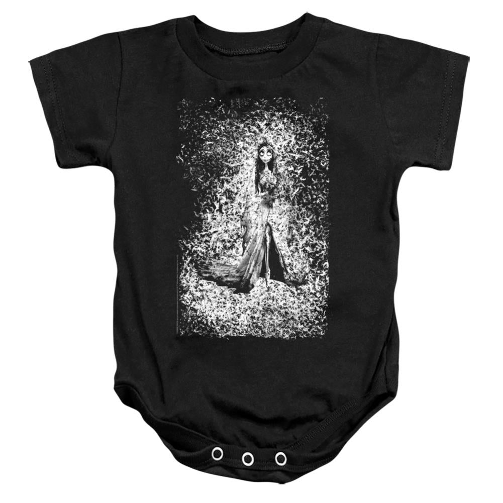 Corpse Bride Bird Dissolve Infant's Cotton SS Snapsuit