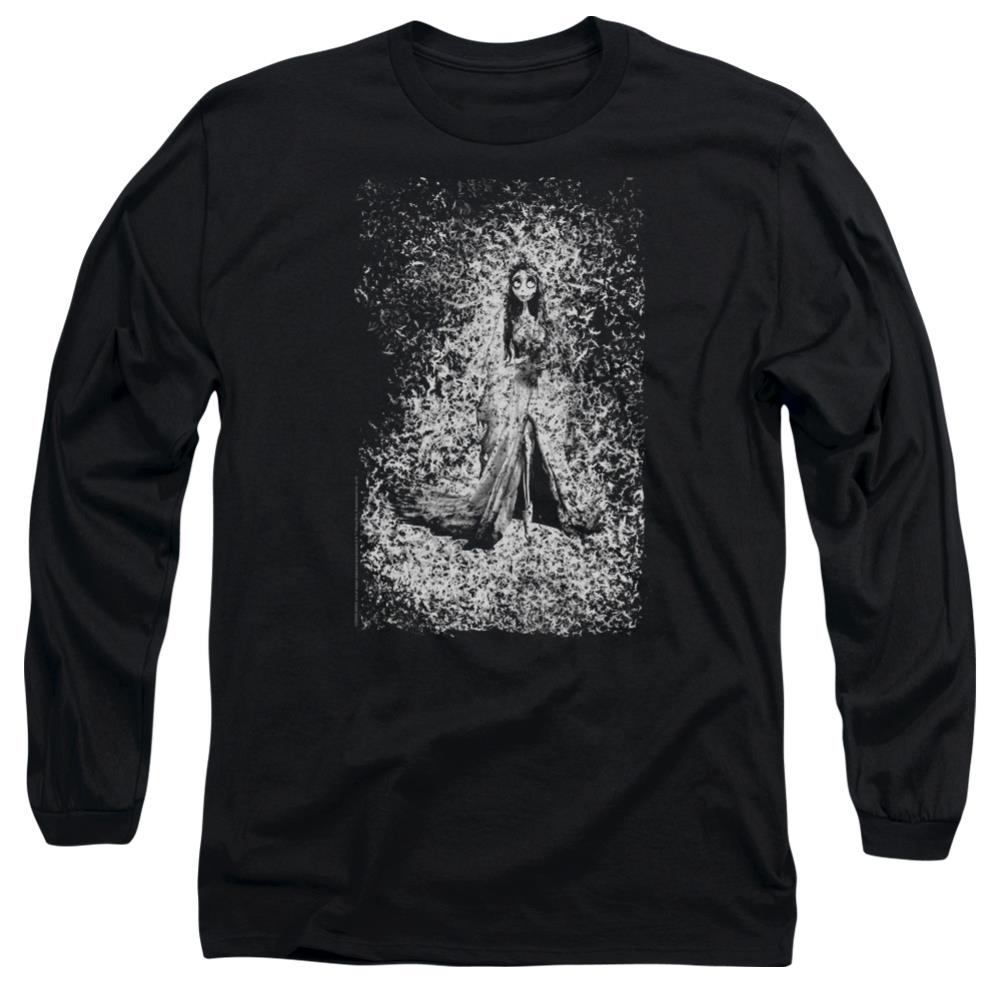Corpse Bride Bird Dissolve Men's 18/1 Cotton Long-Sleeve T-Shirt