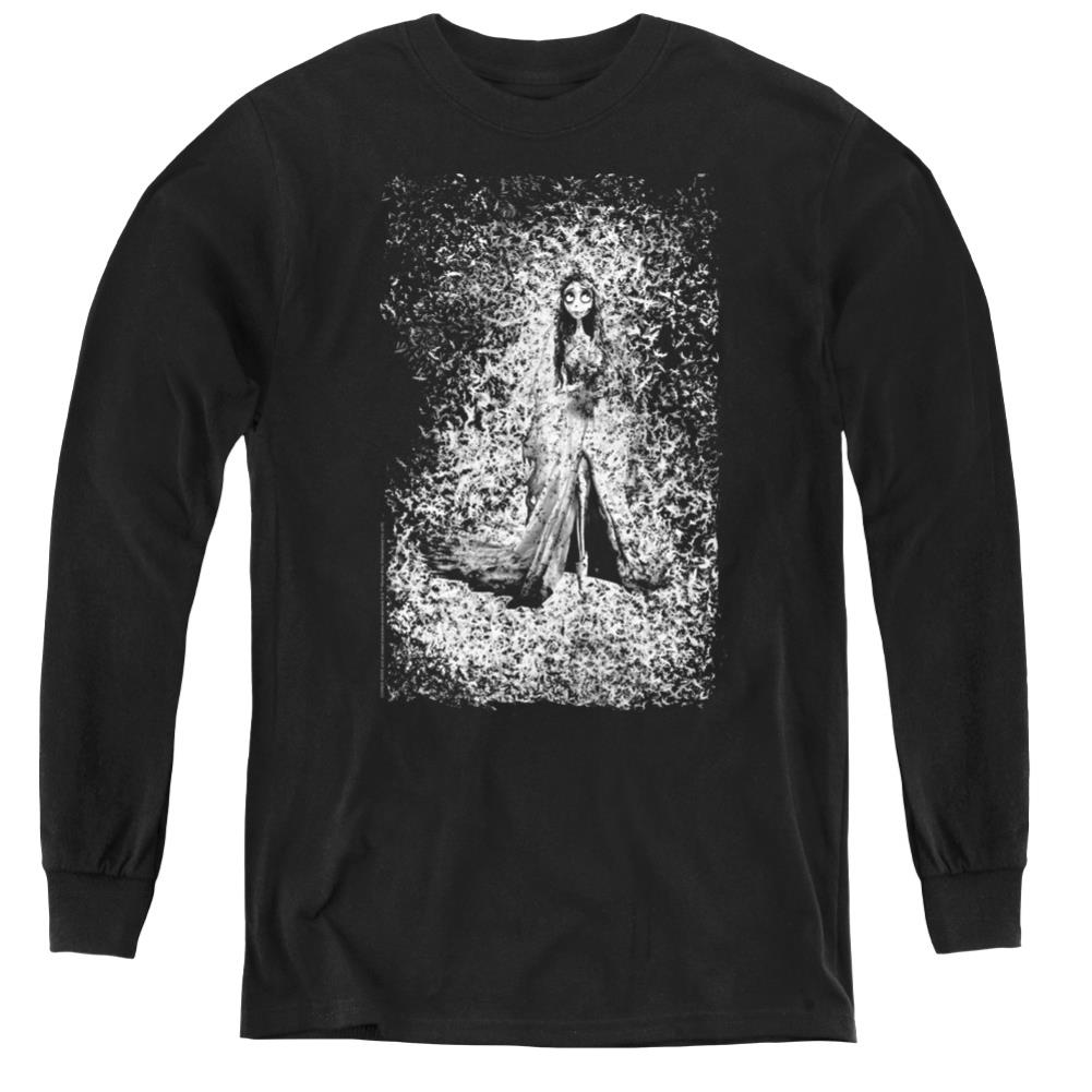 Corpse Bride Bird Dissolve Youth Long-Sleeve T-Shirt