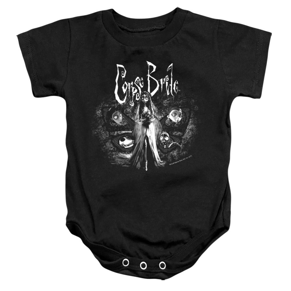 Corpse Bride Bride To Be Infant's Cotton SS Snapsuit