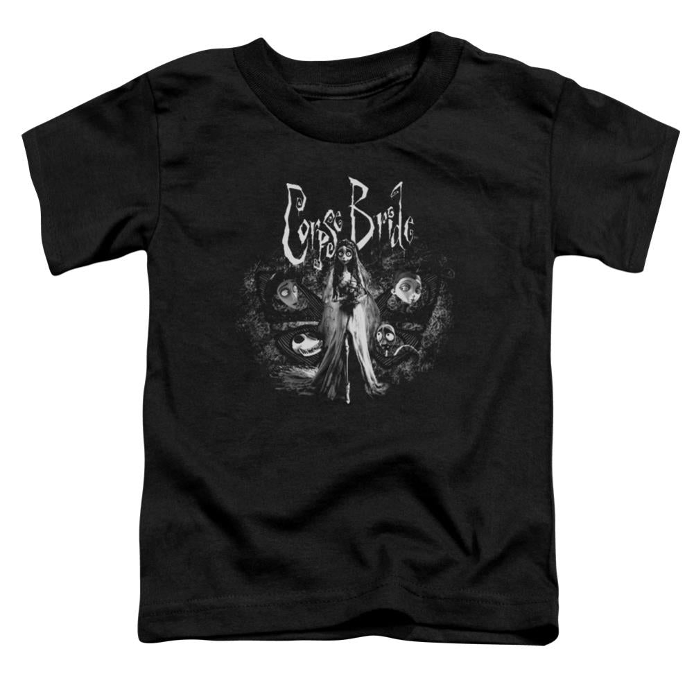 Corpse Bride Bride To Be Toddler 18/1 Cotton Short-Sleeve T-Shirt