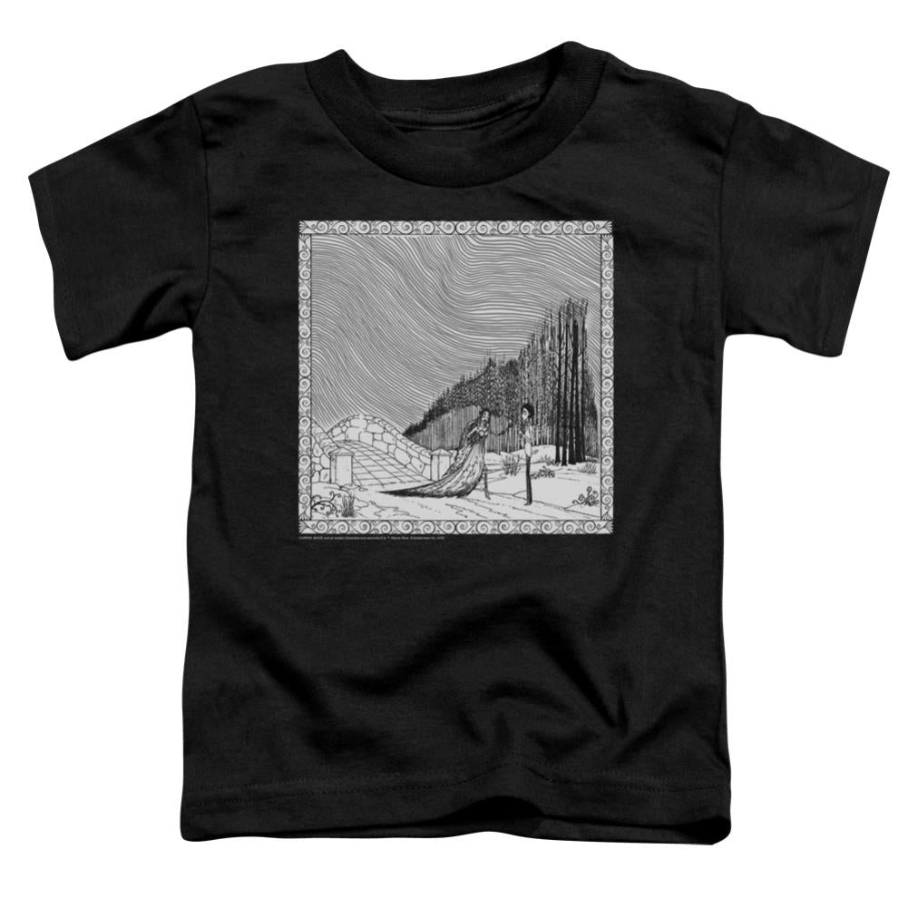 Corpse Bride My Darling Toddler 18/1 Cotton Short-Sleeve T-Shirt