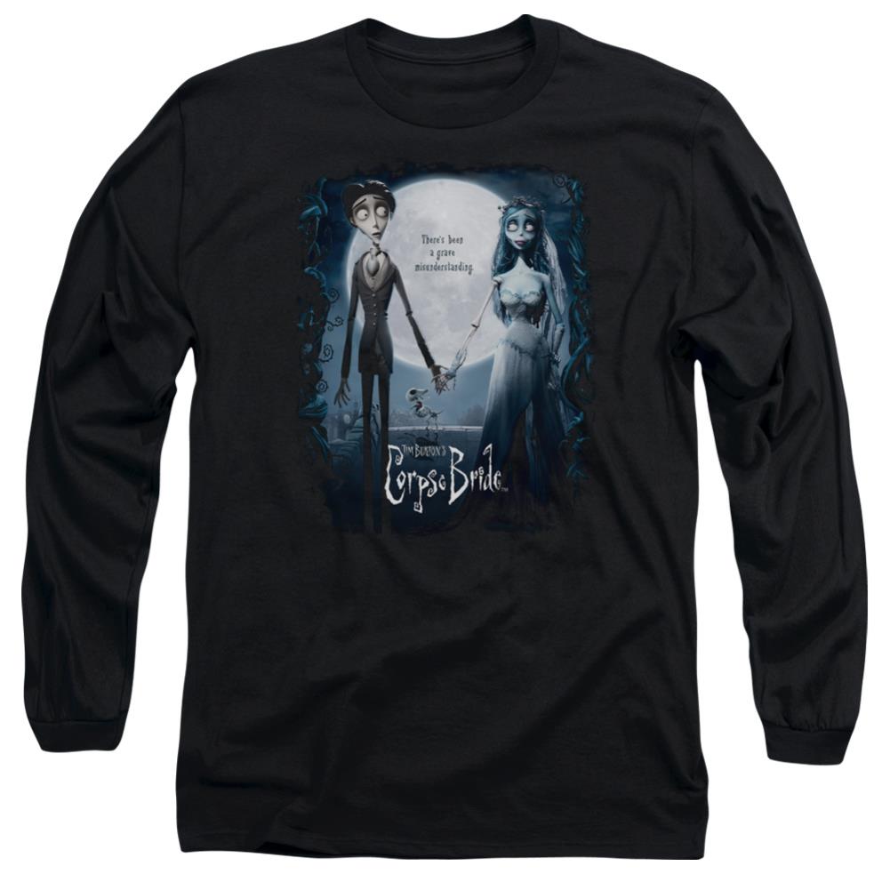 Corpse Bride Poster Men's 18/1 Cotton Long-Sleeve T-Shirt