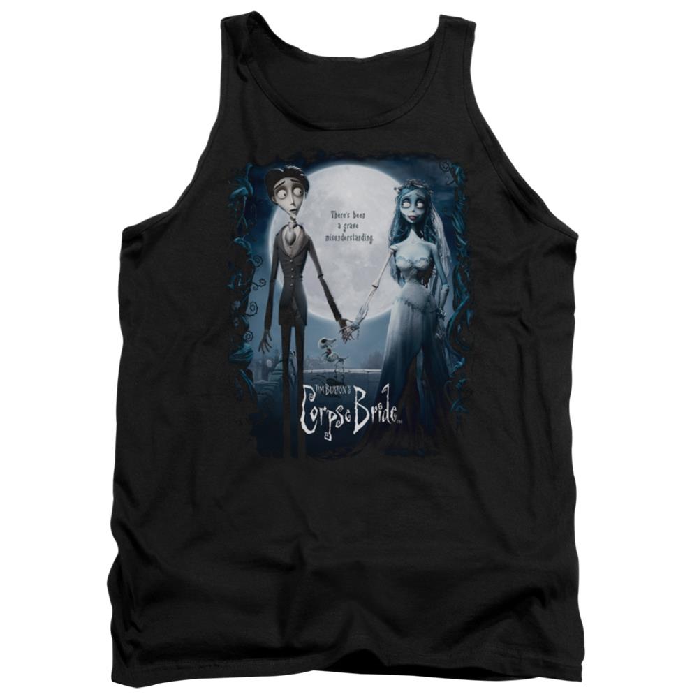 Corpse Bride Poster Men's 18/1 Cotton Tank Top
