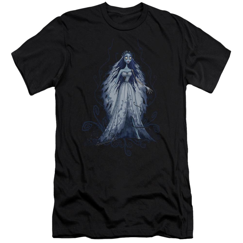 Corpse Bride Vines Men's Ultra-Soft 30/1 Cotton Slim Short-Sleeve T-Shirt