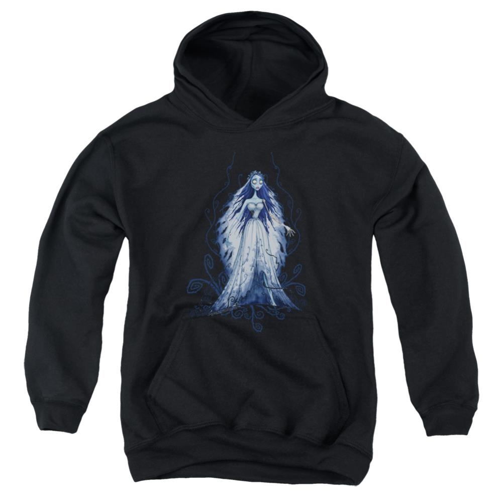 Corpse Bride Vines Youth Cotton Poly Pull-Over Hoodie