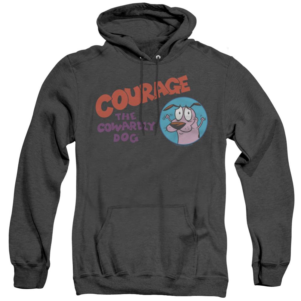 Courage The Cowardly Dog Courage Logo Men's Pull-Over Hoodie