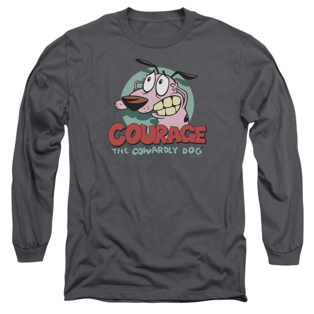 Courage The Cowardly Dog Courage Men's 18/1 Cotton Long-Sleeve T-Shirt
