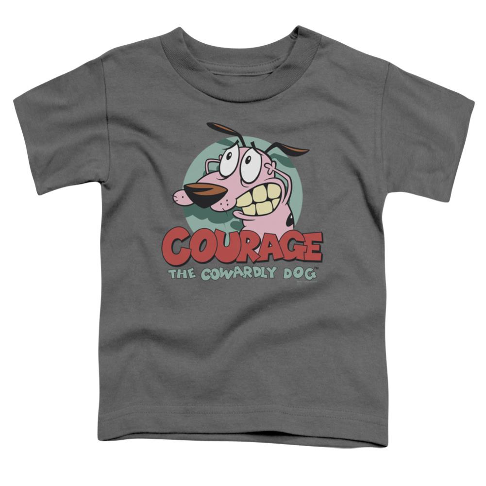 Courage The Cowardly Dog Courage Toddler 18/1 Cotton Short-Sleeve T-Shirt