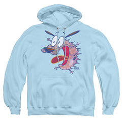 Courage The Cowardly Dog Evil Inside Men's Pull-Over 75 25 Poly Hoodie