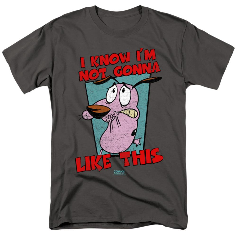Courage The Cowardly Dog Not Gonna Like Men's 18/1 Cotton Short-Sleeve T-Shirt