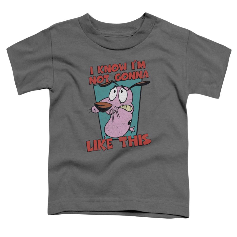 Courage The Cowardly Dog Not Gonna Like Toddler 18/1 Cotton Short-Sleeve T-Shirt