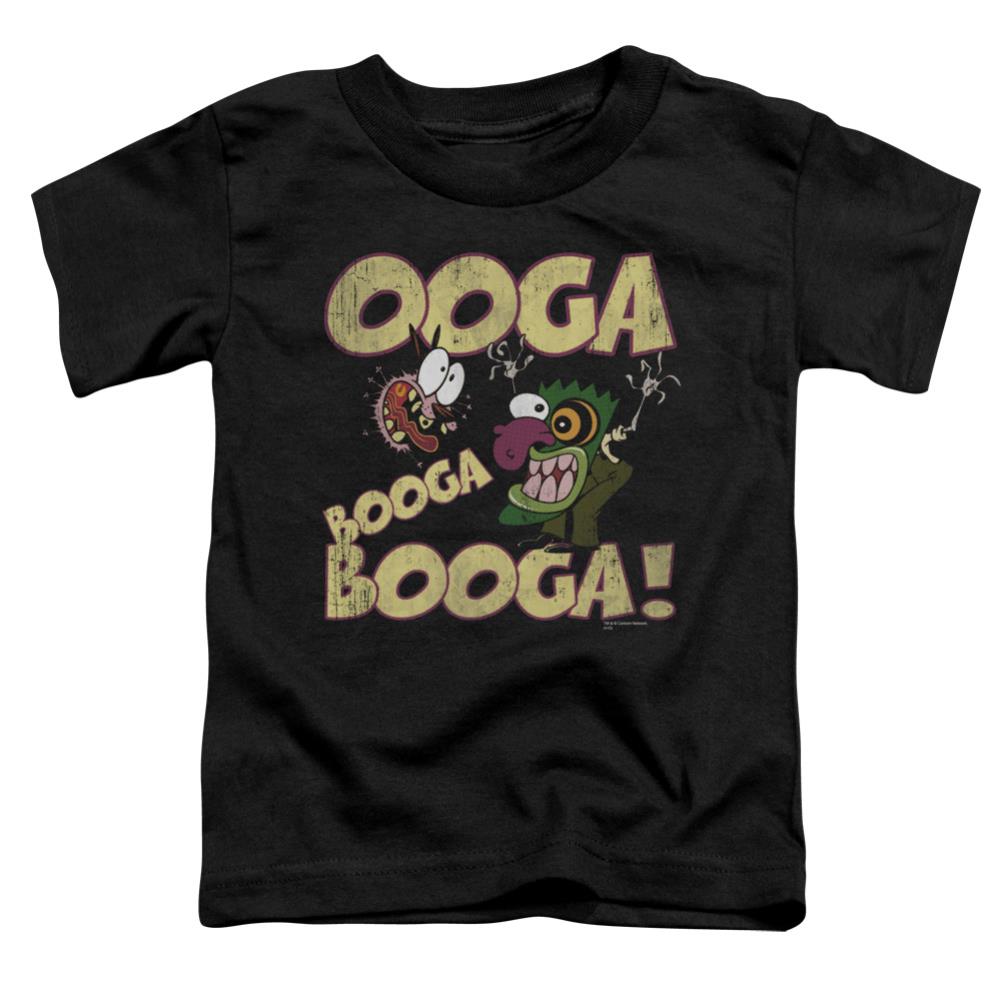 Courage The Cowardly Dog Ooga Booga Booga Toddler 18/1 Cotton Short-Sleeve T-Shirt