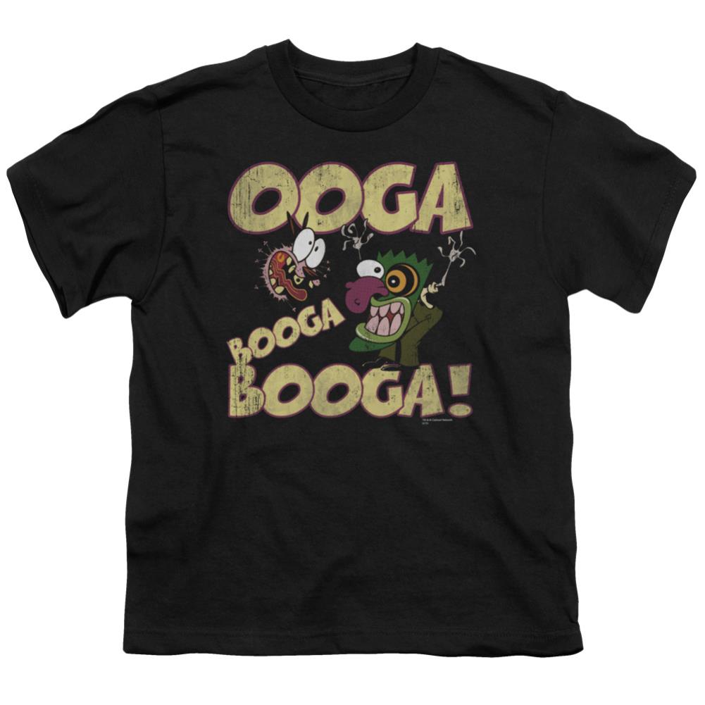 Courage The Cowardly Dog Ooga Booga Booga Youth 18/1 100% Cotton Short-Sleeve T-Shirt