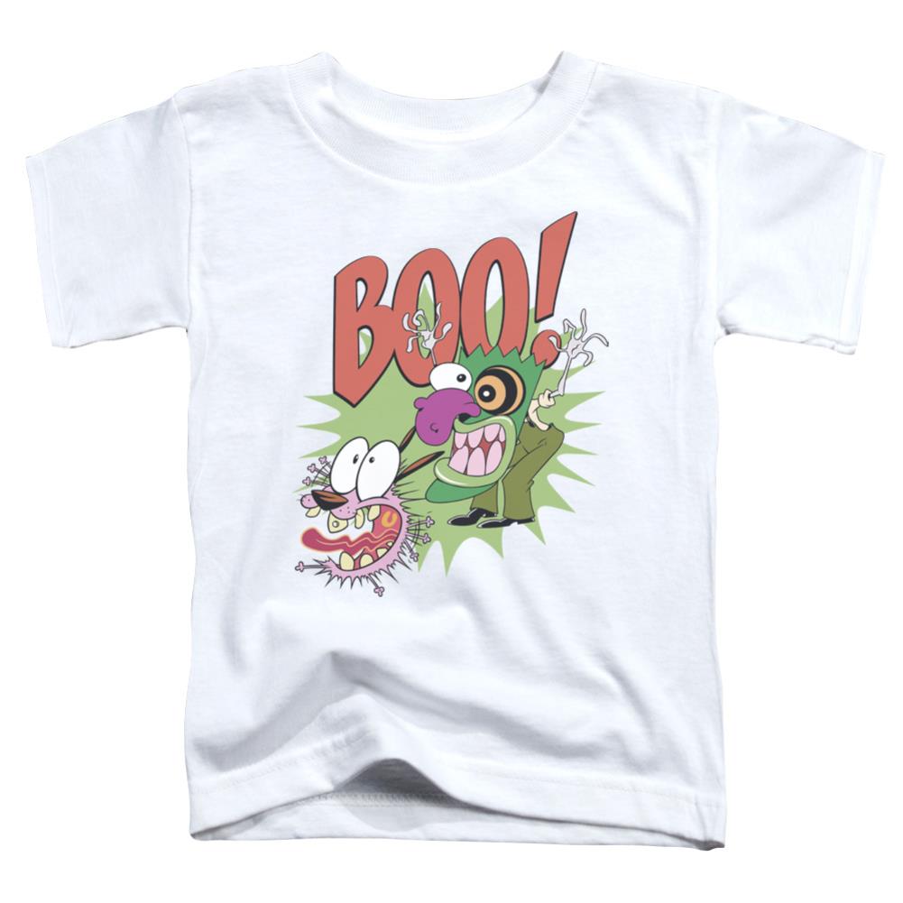 Courage The Cowardly Dog Stupid Dog Toddler 18/1 Cotton Short-Sleeve T-Shirt