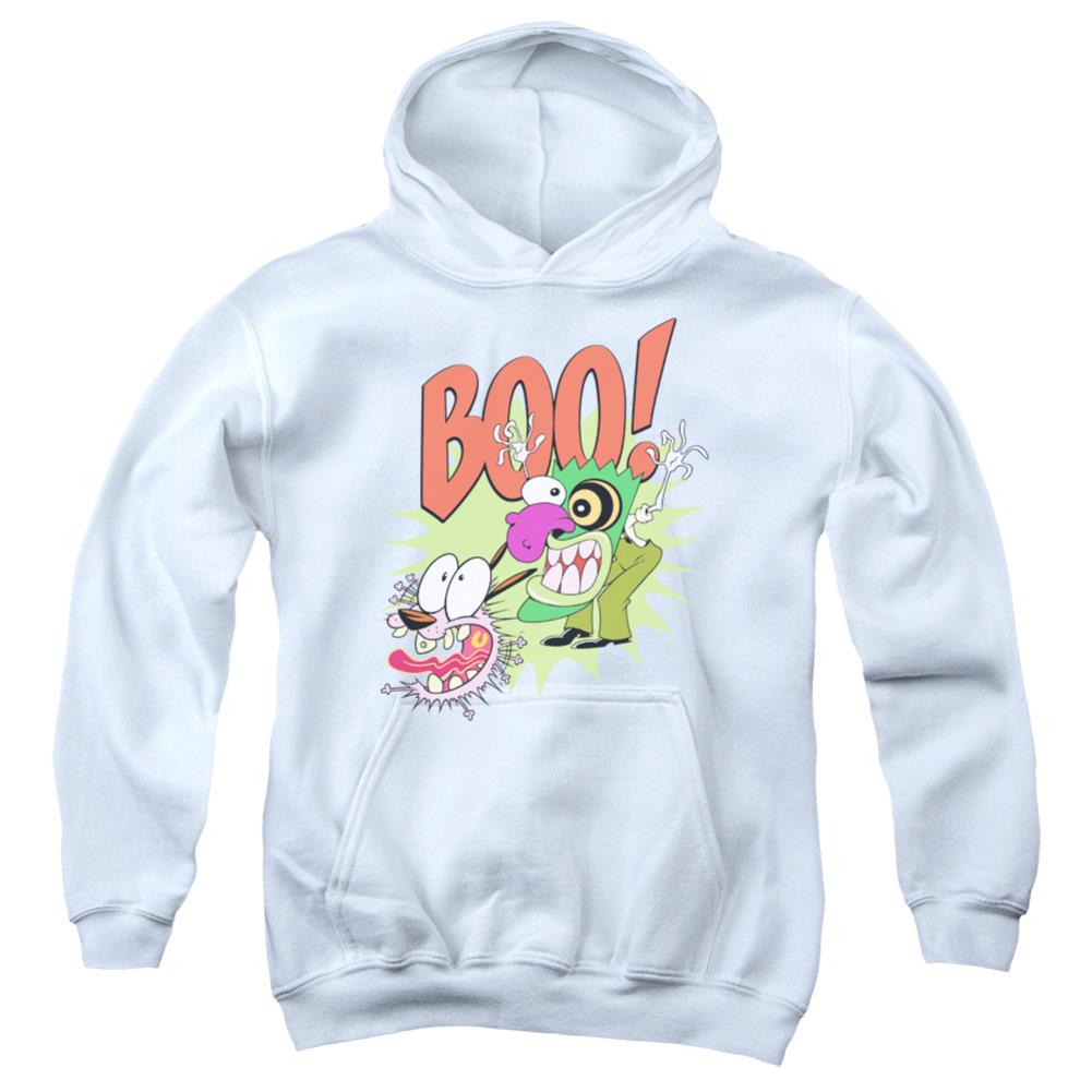 Courage The Cowardly Dog Stupid Dog Youth Cotton Poly Pull-Over Hoodie