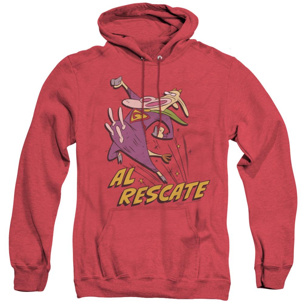 Cow And Chicken Al Rescate Men's Pull-Over Hoodie