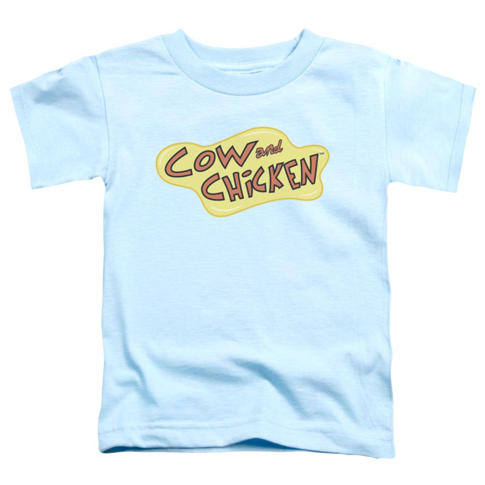 Cow And Chicken Cow Chicken Logo Toddler 18/1 Cotton Short-Sleeve T-Shirt