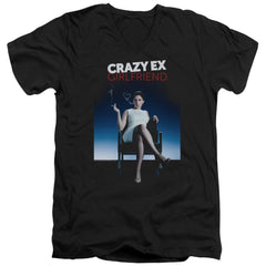 Crazy Ex-Girlfriend Crazy Instinct Men's 30/1 Cotton Slim V-Neck T-Shirt