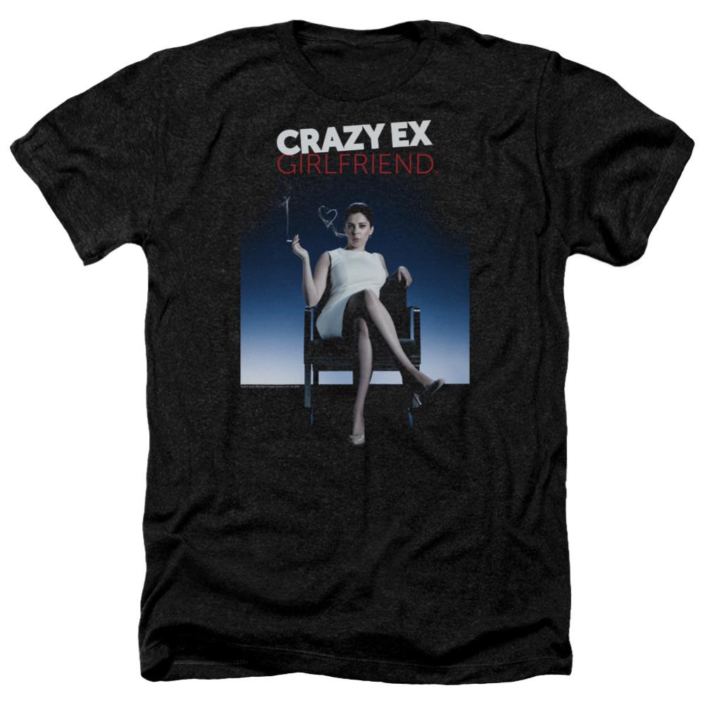 Crazy Ex-Girlfriend Crazy Instinct Men's 30/1 Heather 60 40 Poly Short-Sleeve T-Shirt