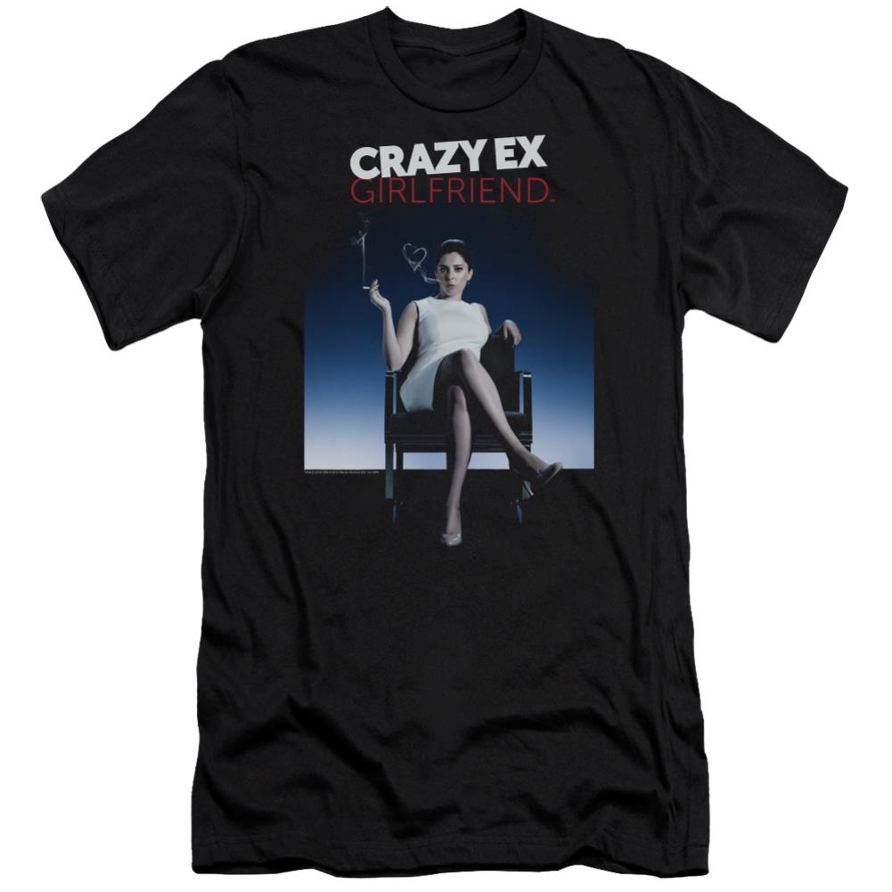 Crazy Ex-Girlfriend Crazy Instinct Men's Ultra-Soft 30/1 Cotton Slim Short-Sleeve T-Shirt