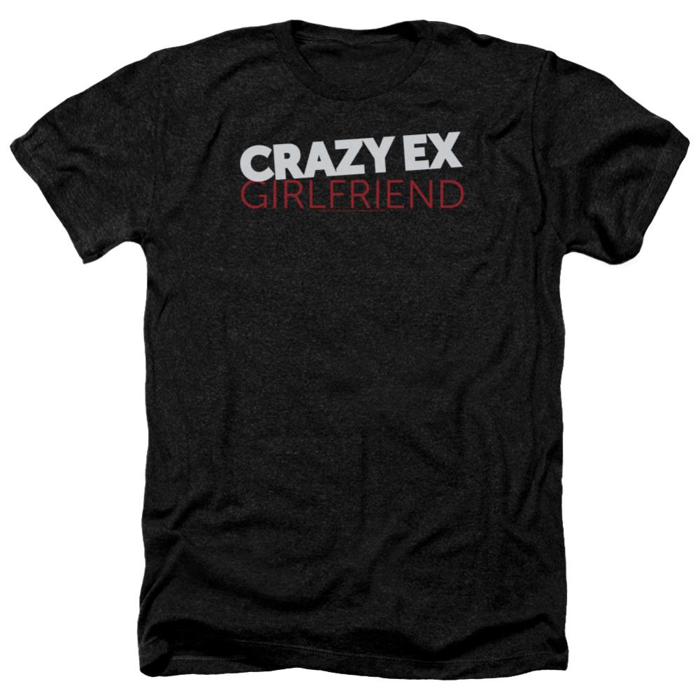 Crazy Ex-Girlfriend Crazy Logo Men's 30/1 Heather 60 40 Poly Short-Sleeve T-Shirt