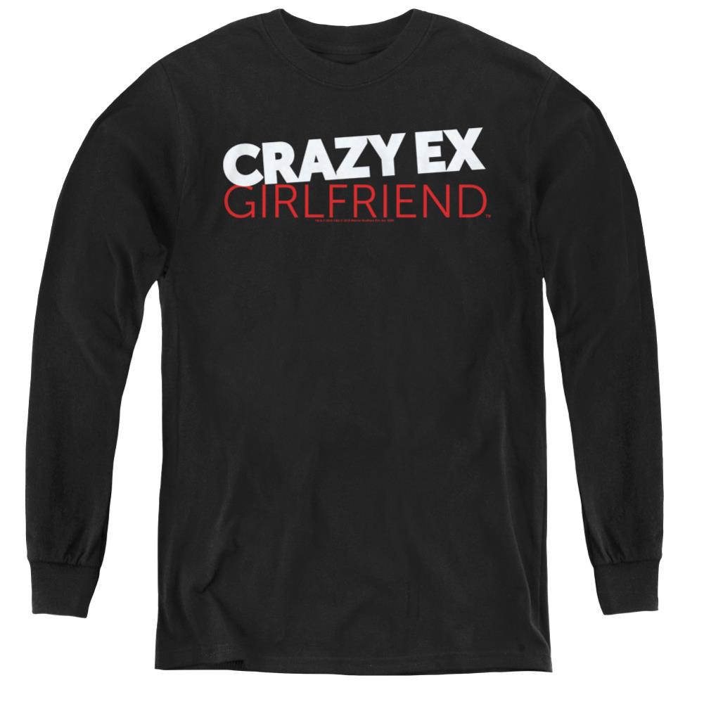 Crazy Ex-Girlfriend Crazy Logo Youth Long-Sleeve T-Shirt