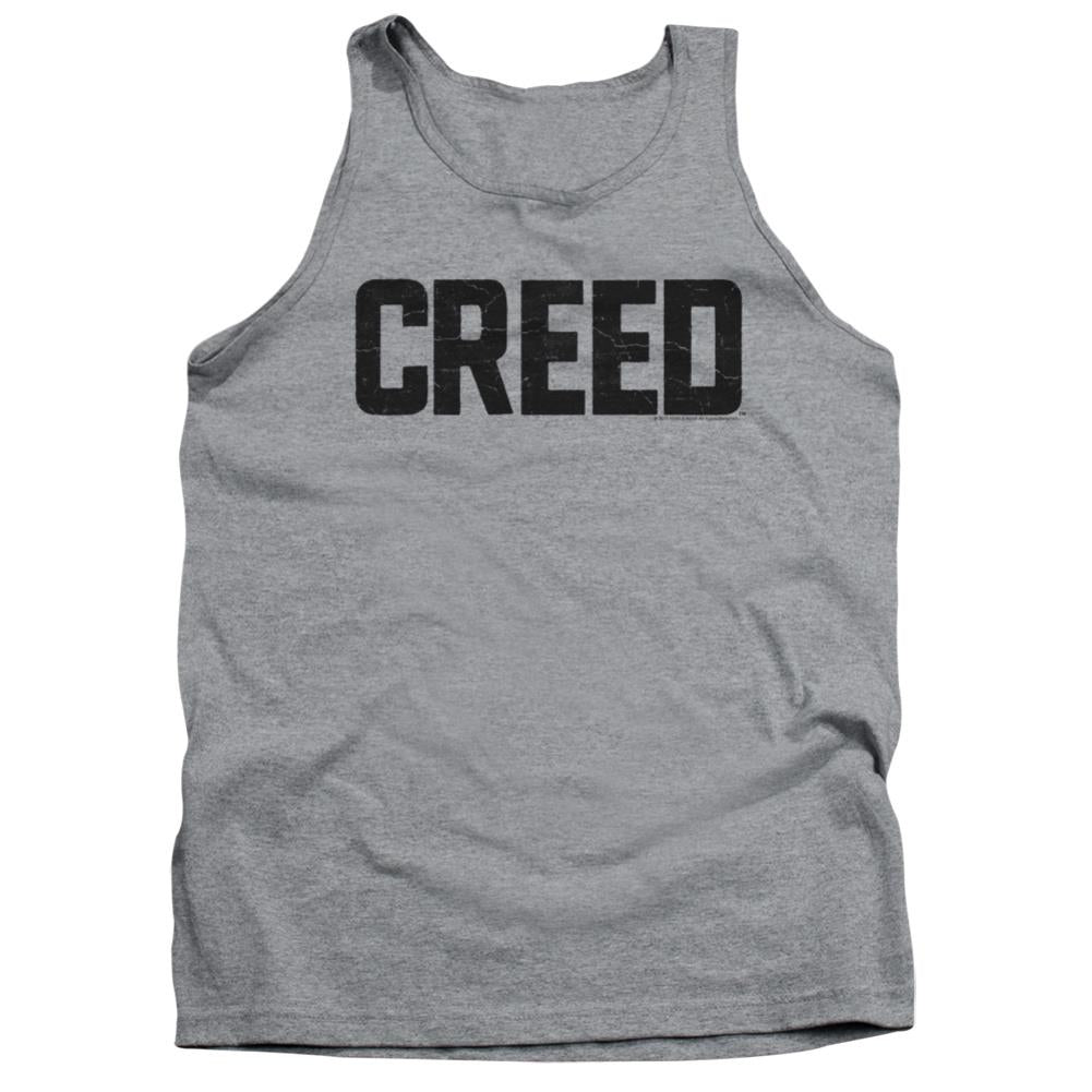 Creed Cracked Logo Men's 18/1 Cotton Tank Top