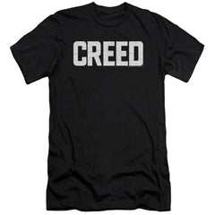 Creed Cracked Logo Men's Ultra-Soft 30/1 Cotton Slim Short-Sleeve T-Shirt