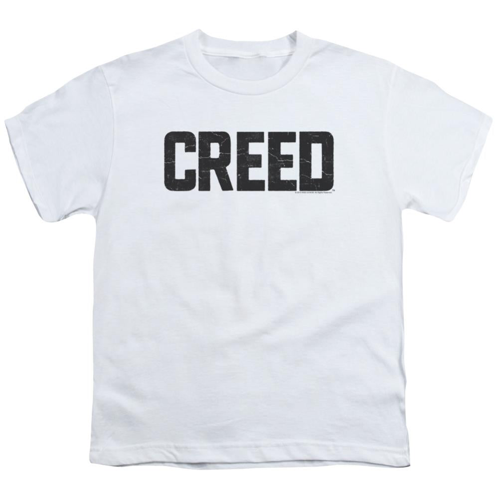Creed Cracked Logo Youth 18/1 100% Cotton Short-Sleeve T-Shirt