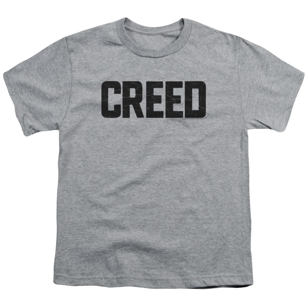 Creed Cracked Logo Youth 18/1 100% Cotton Short-Sleeve T-Shirt