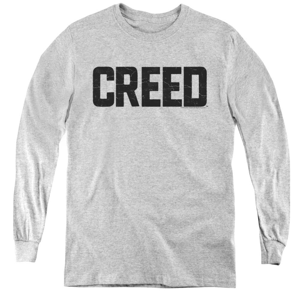 Creed Cracked Logo Youth Long-Sleeve T-Shirt
