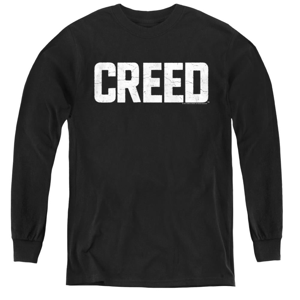 Creed Cracked Logo Youth Long-Sleeve T-Shirt