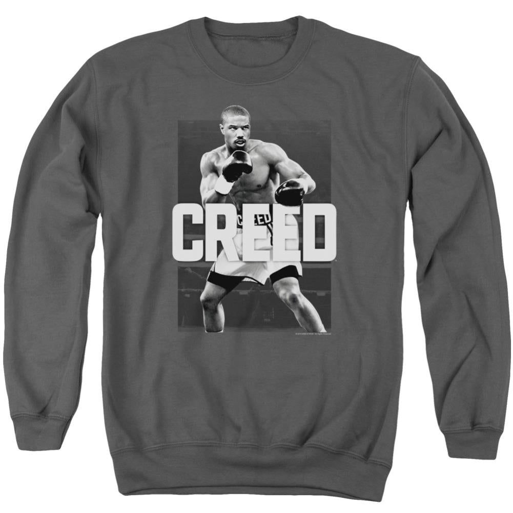 Creed Final Round Men's Crewneck 50 50 Poly Long-Sleeve T-Shirt