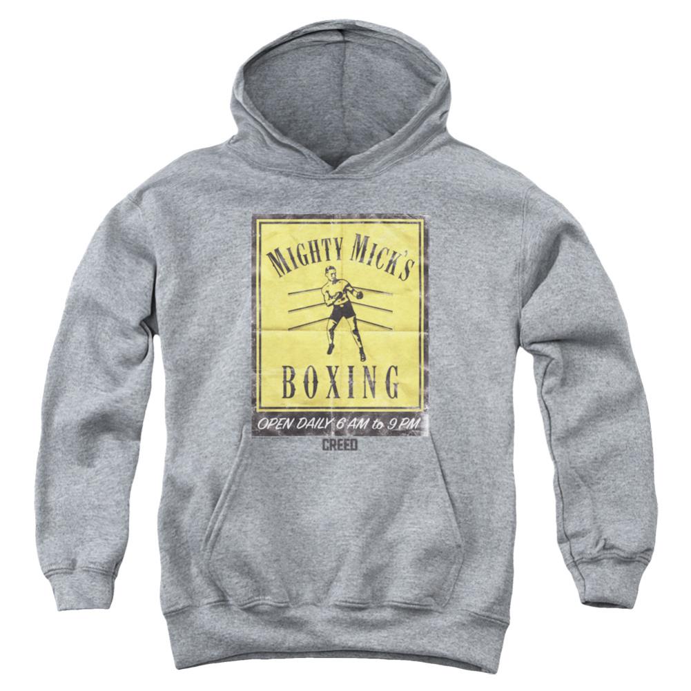 Creed Micks Poster Youth Cotton Poly Pull-Over Hoodie