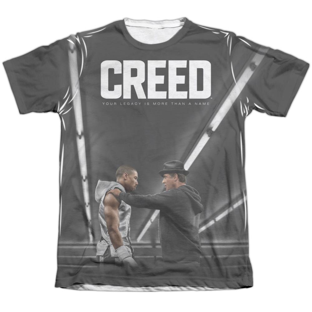Creed Poster Men's Regular Fit Poly Cotton Short-Sleeve T-Shirt