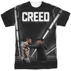 Creed Poster Men's Regular Fit Polyester Short-Sleeve T-Shirt