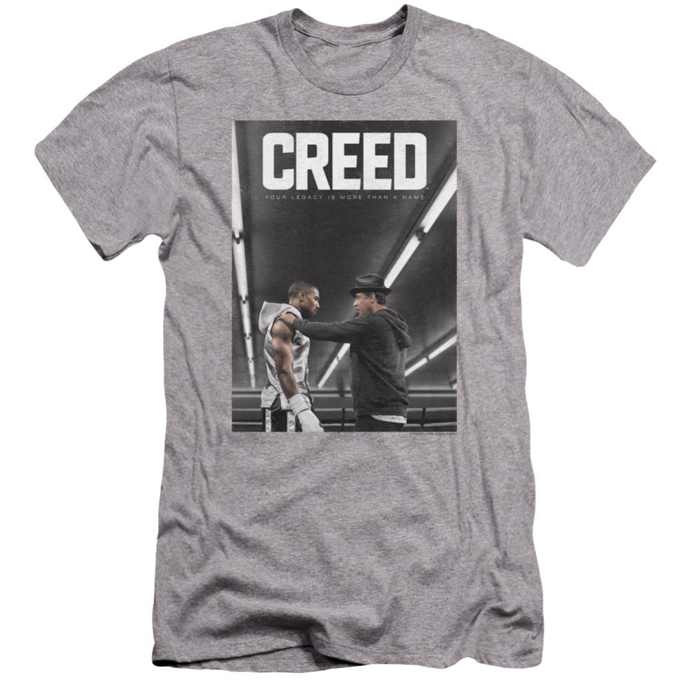 Creed Poster Men's Ultra-Soft 30/1 Cotton Slim Short-Sleeve T-Shirt