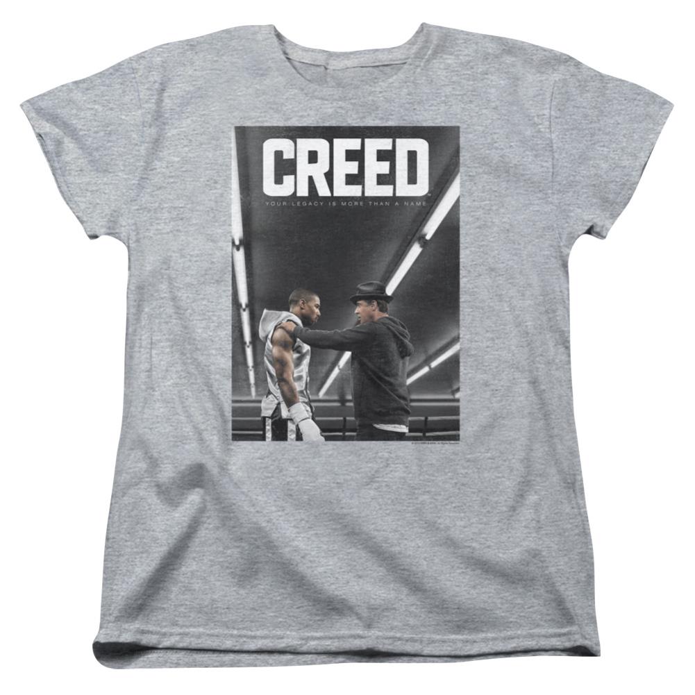 Creed Poster Women's 18/1 Cotton Short-Sleeve T-Shirt