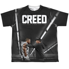 Creed Poster Youth Regular Fit Poly Short-Sleeve T-Shirt