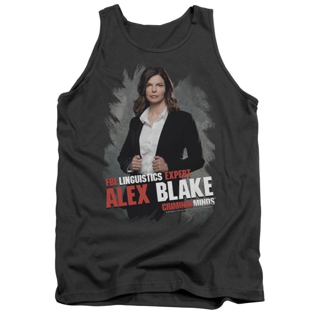 Criminal Minds Alex Blake Men's 18/1 Cotton Tank Top